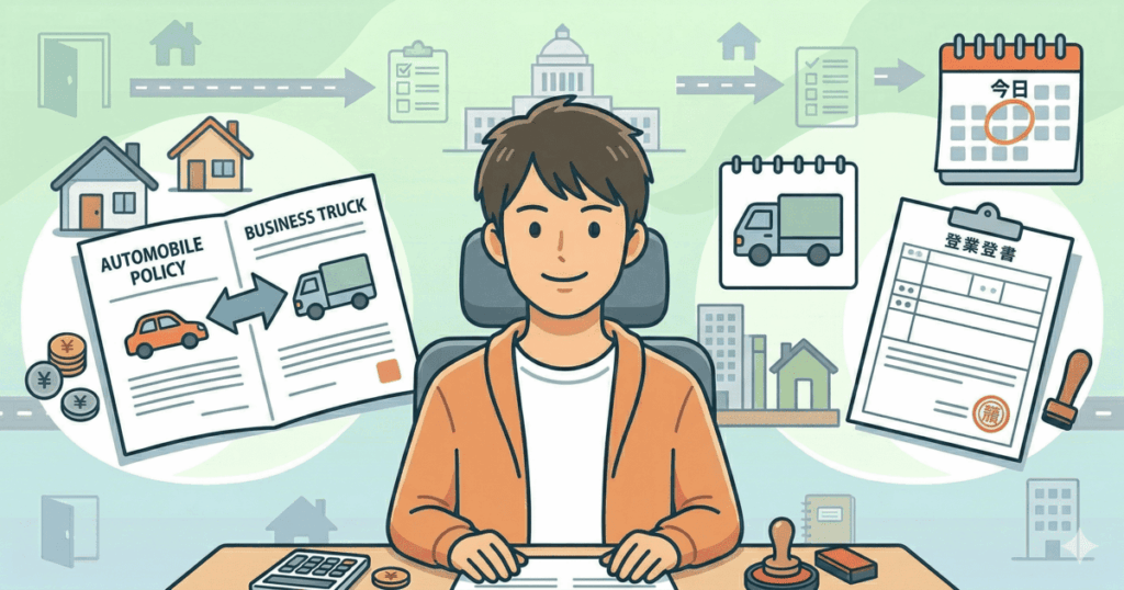 【重要】黒ナンバー取得後に必ずやるべきこと