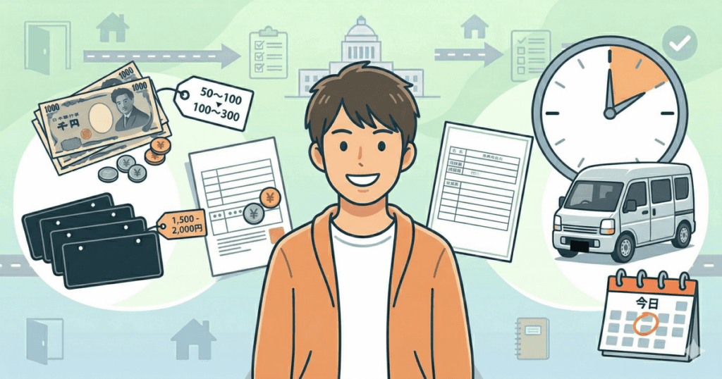 個人で取得する際にかかる費用と期間