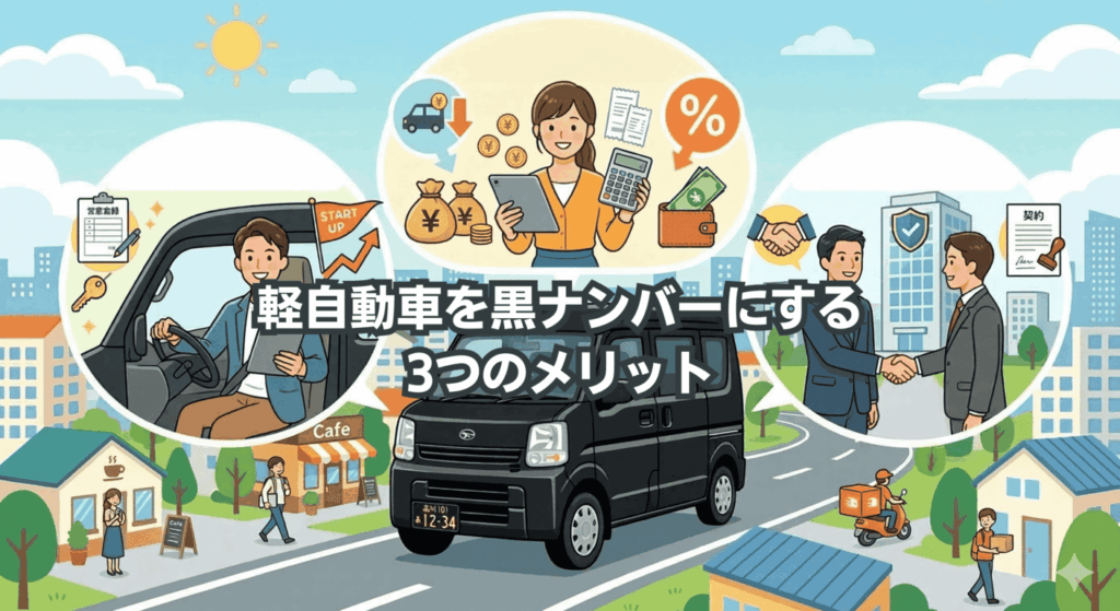 黒ナンバーのメリット