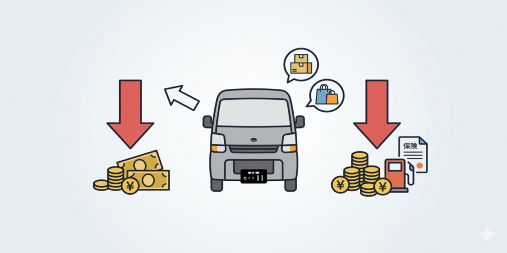 黒ナンバーの普段使いはOK?メリット