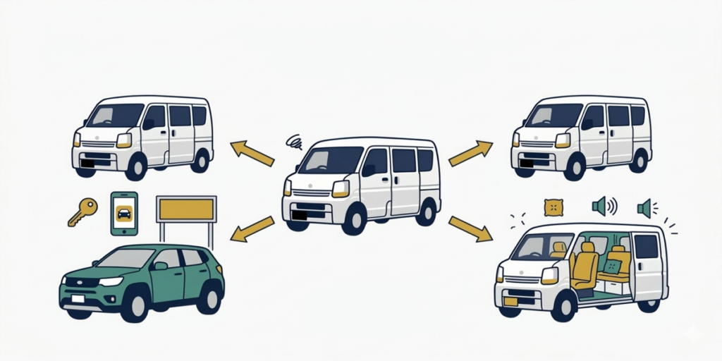 黒ナンバーの普段使いで不便を感じたときの対処法