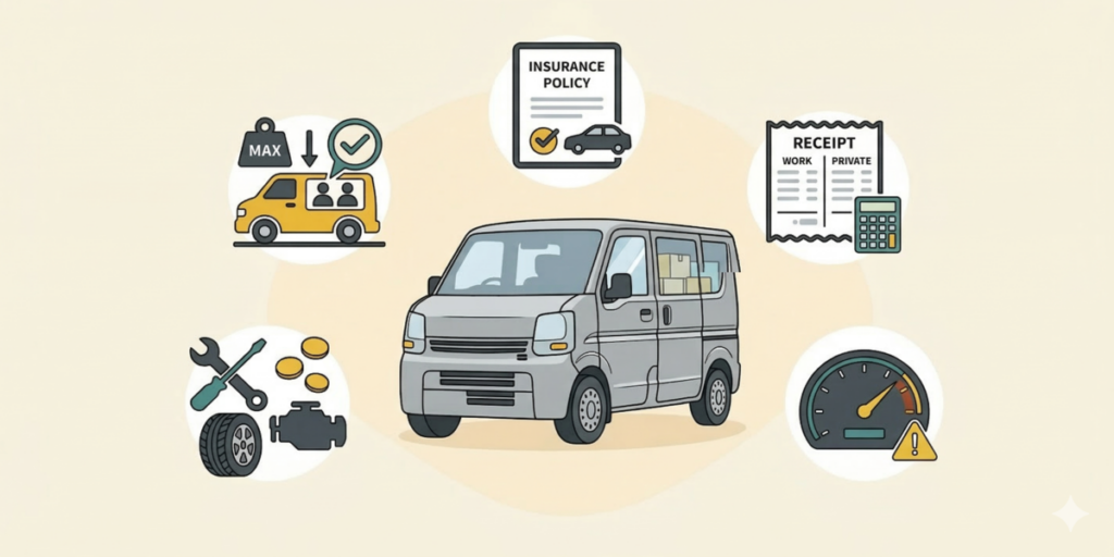 黒ナンバーの普段使いはOK?5つの注意点