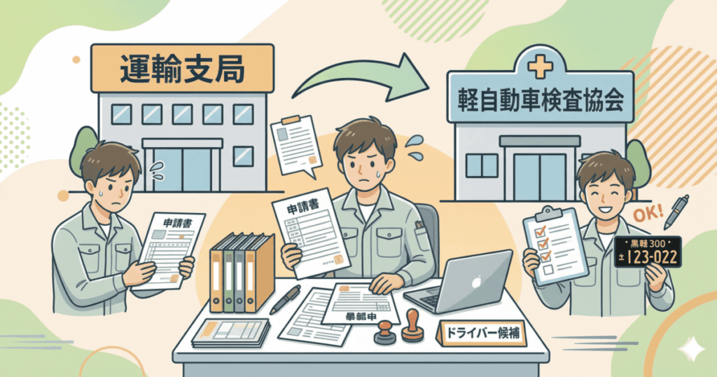 黒ナンバー必要書類全体像