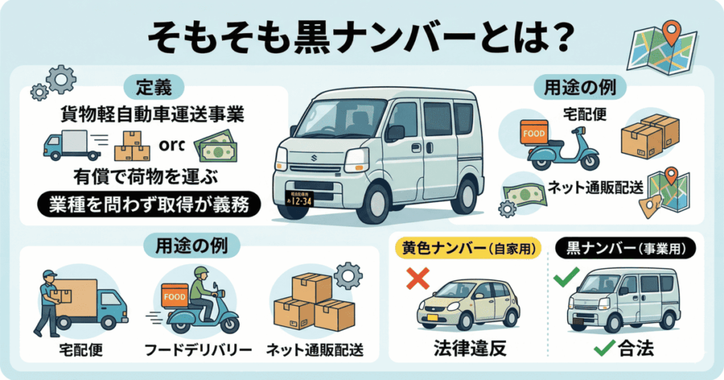 そもそも黒ナンバーとは？