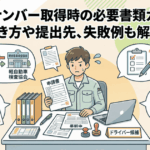 黒ナンバー必要書類